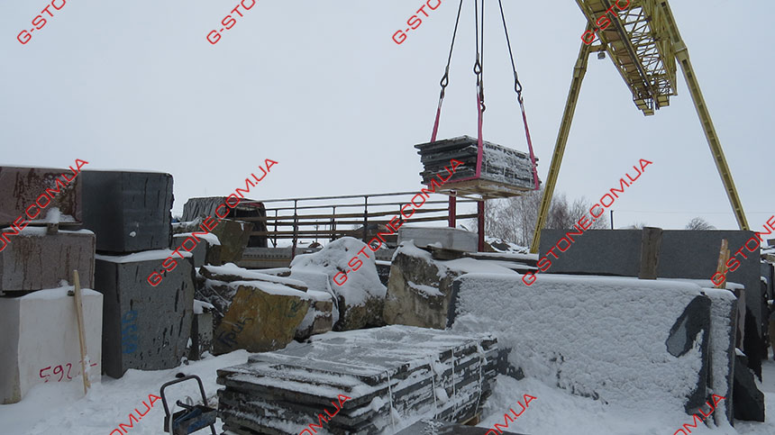 Слябы из гранита старобабаны