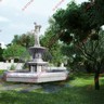 Фонтаны из гранита и мрамора