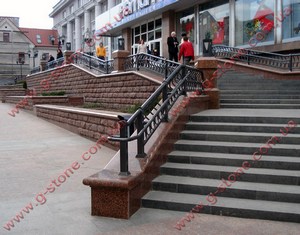 Лестница из гранита
