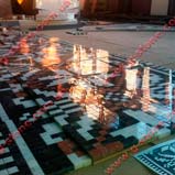 Пол из мрамора